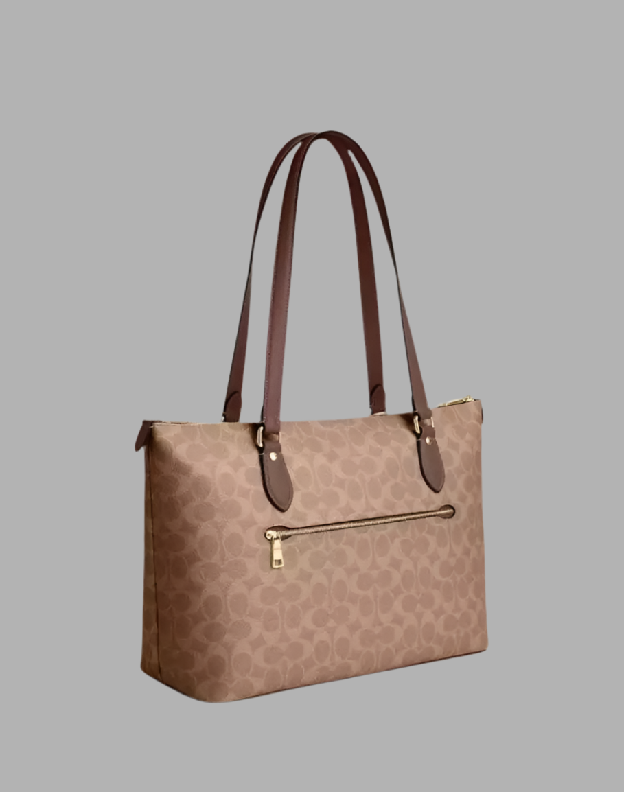 COACH GALLERY TOTE IN SIGNATURE CANVAS