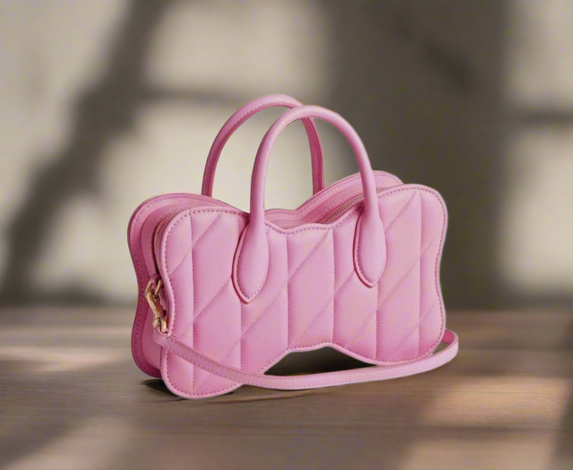 COACH BOW SATCHEL WITH QUILTING