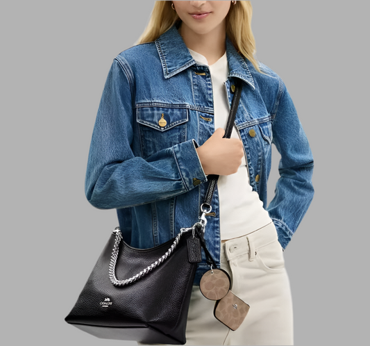 COACH NWT MEDIUM LAUREL - BLACK