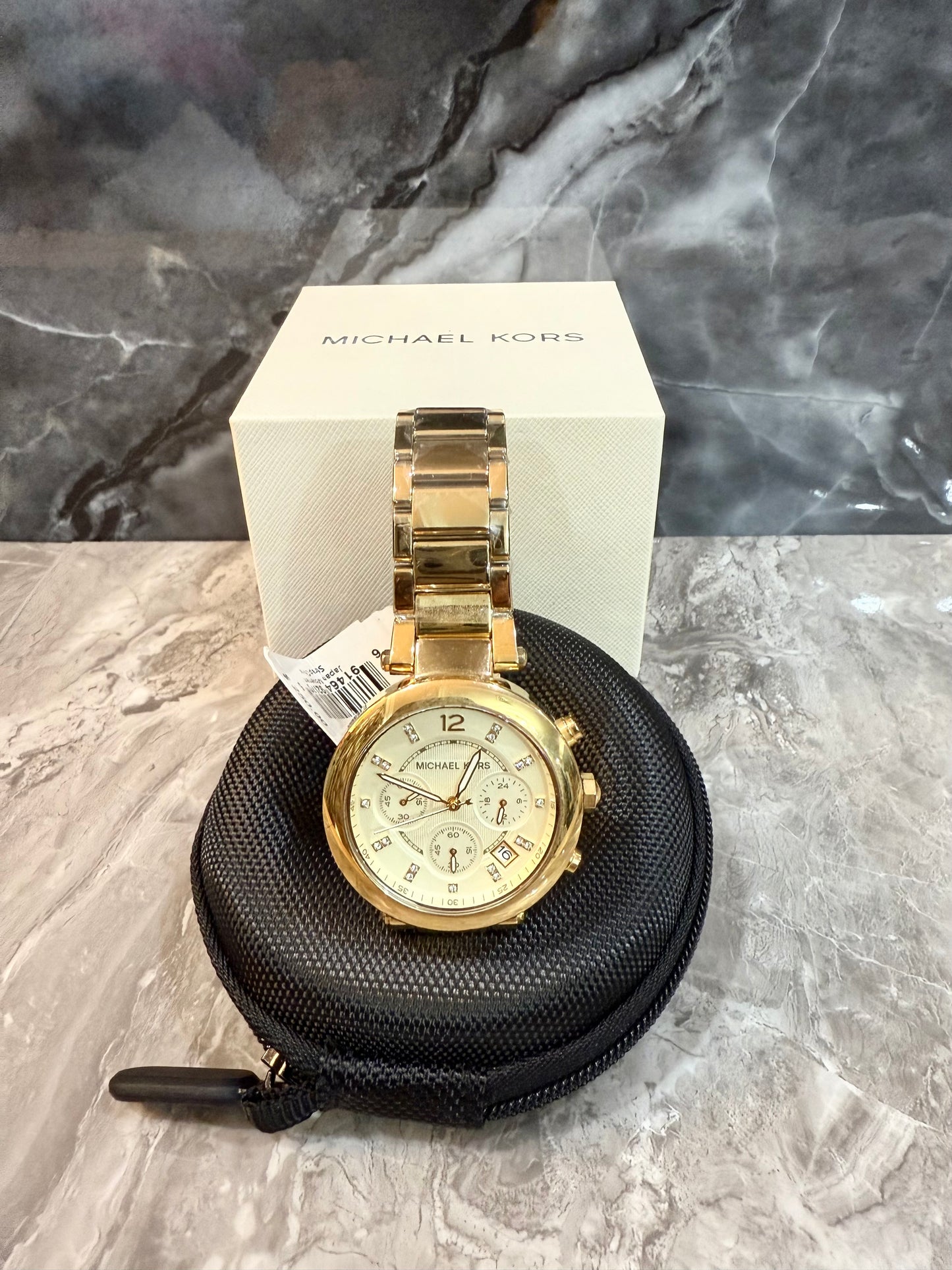 MICHAEL KORS PARKER CHRONOGRAPH WATCH - GOLD TONE