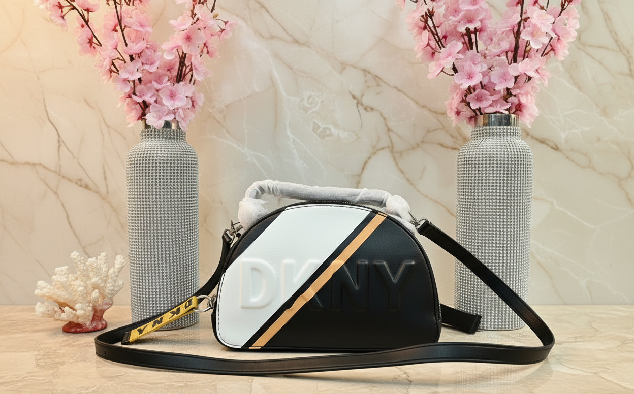 DKNY TILLY MINI DOME TOP HANDLE/CROSSBODY BAG