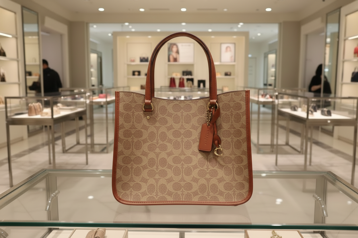 COACH TYLER CARRYALL 28 IN SIGNATURE CANVAS
