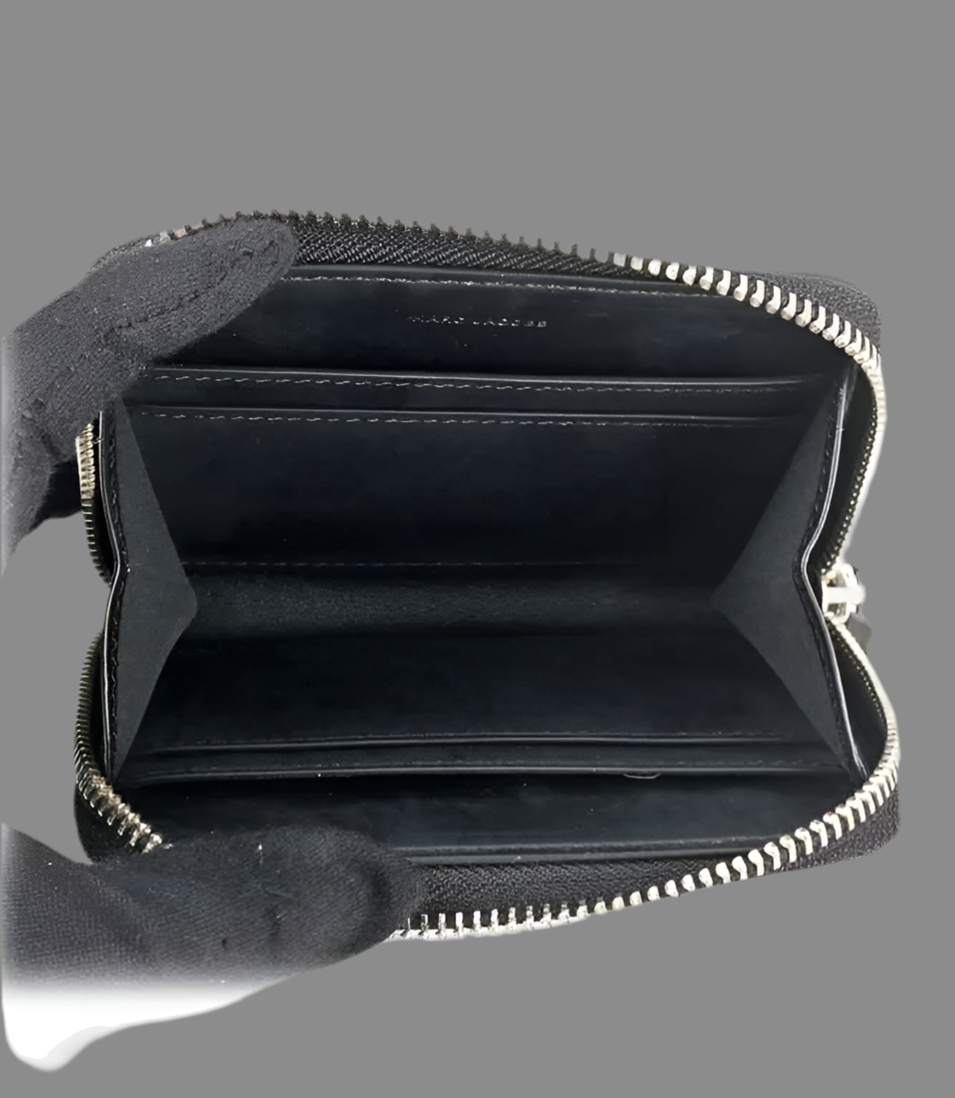 MARC JACOBS MONOGRAM ZIP AROUND WALLET