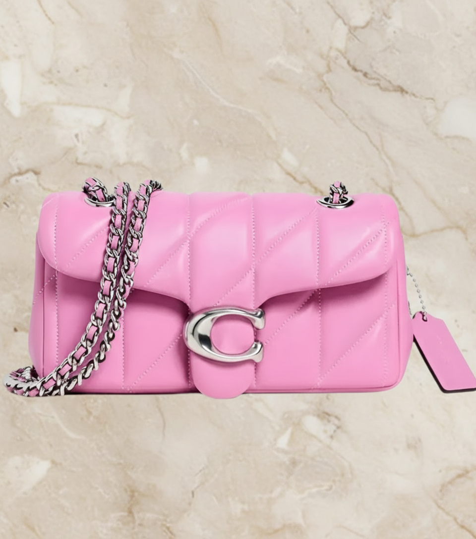 Coach Tabby 20 With Pillow Quilting Shoulder Bag/Crossbody