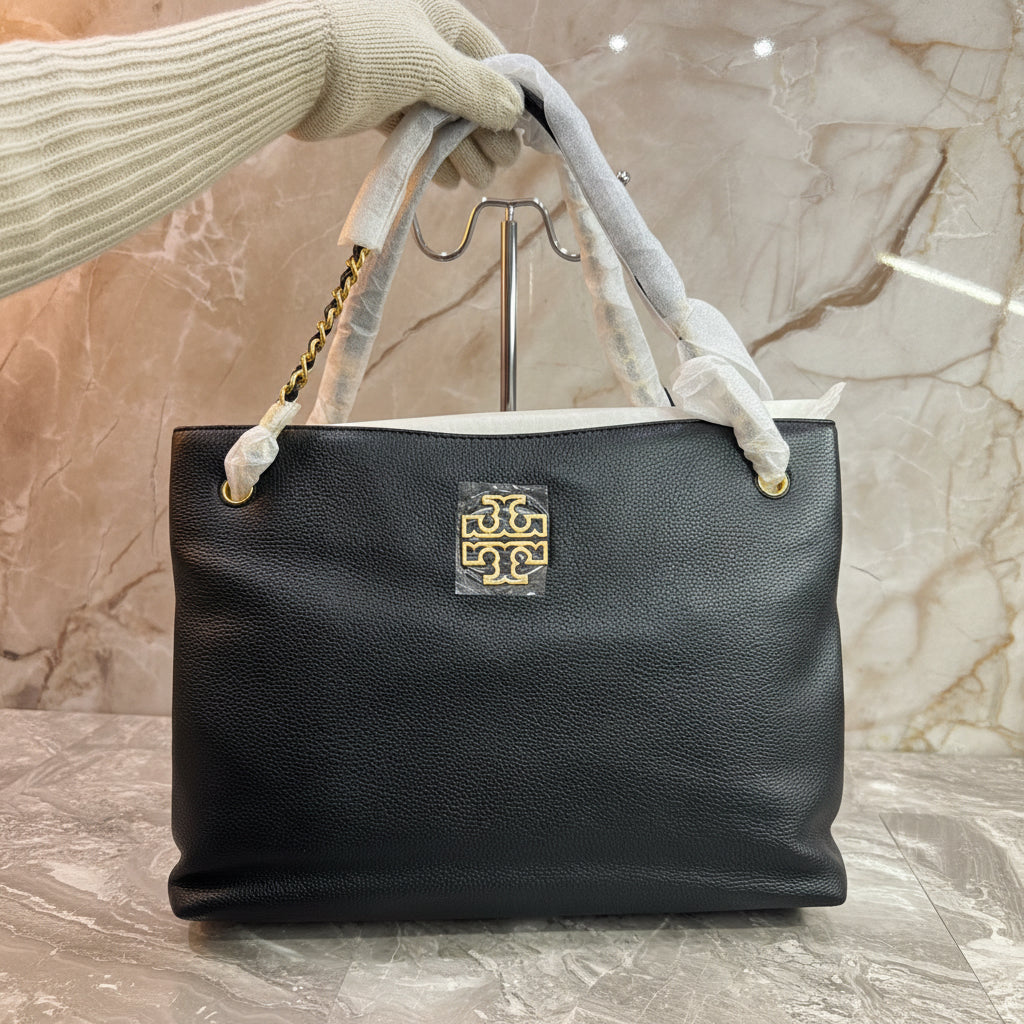 TORY BURCH BRITTEN TRIPLE COMPARTMENT TOTE