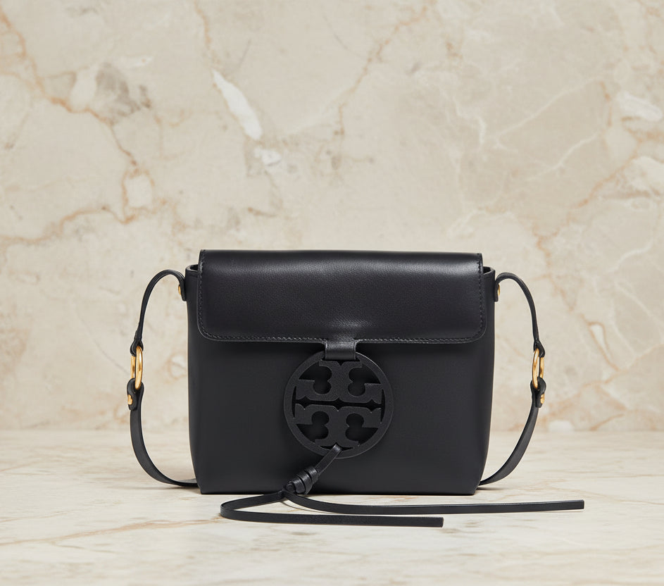 TORY BURCH MILLER CROSSBODY - BLACK