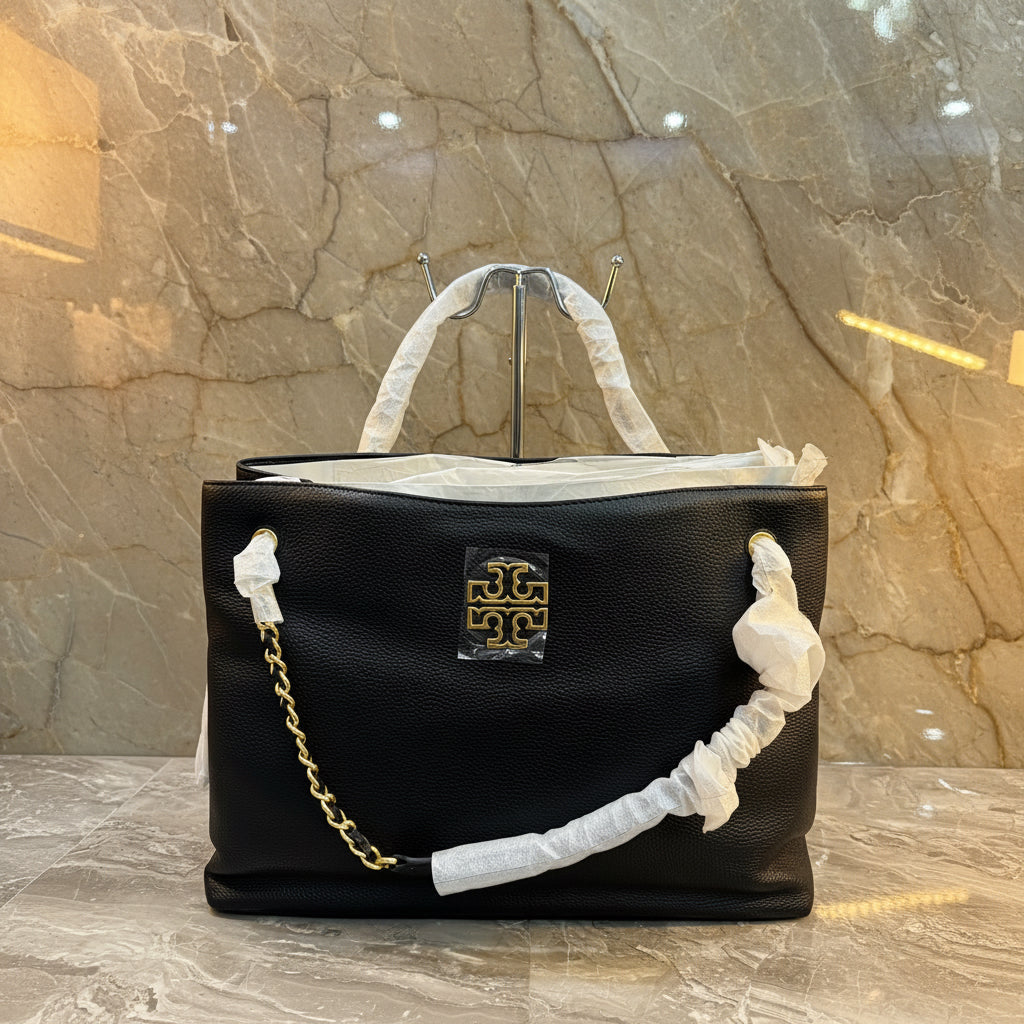 TORY BURCH BRITTEN TRIPLE COMPARTMENT TOTE