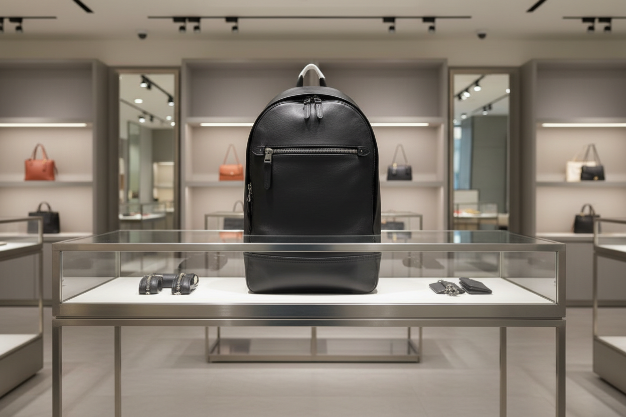 COACH GRAHAM SLINGPACK - BLACK LEATHER