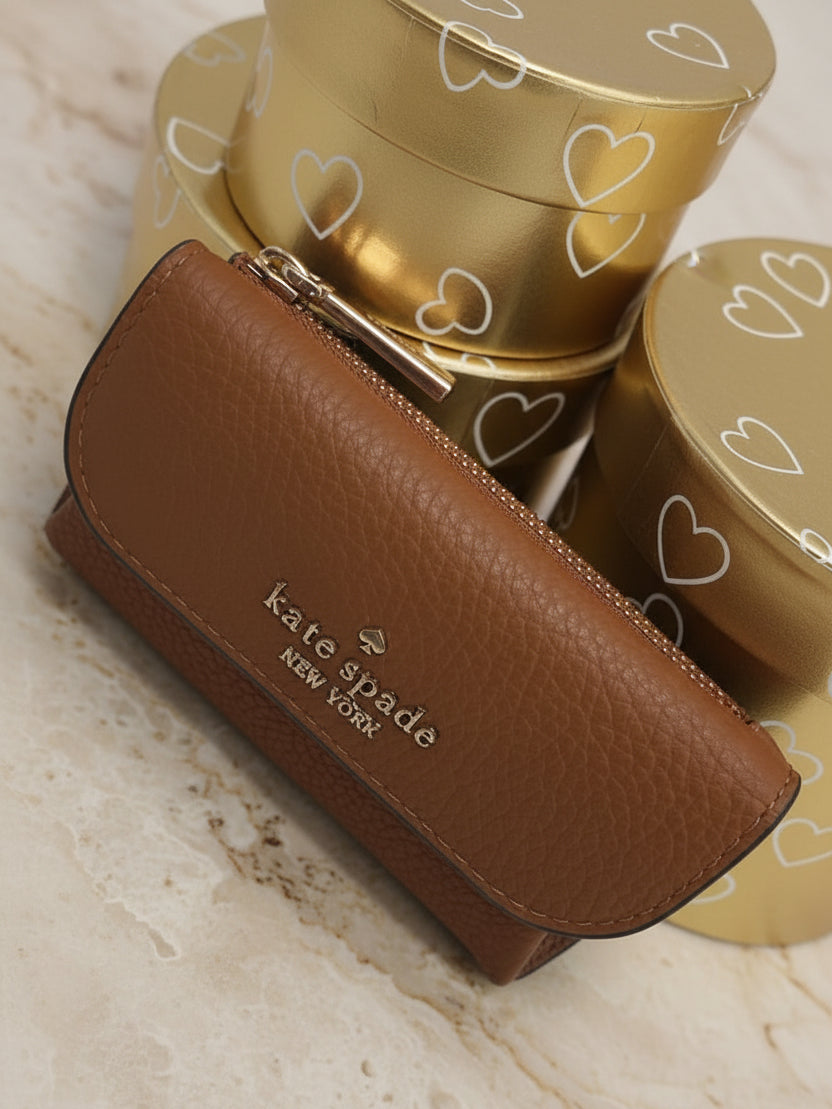 KATE SPADE DUMPLING SMALL FLAP CARD HOLDER