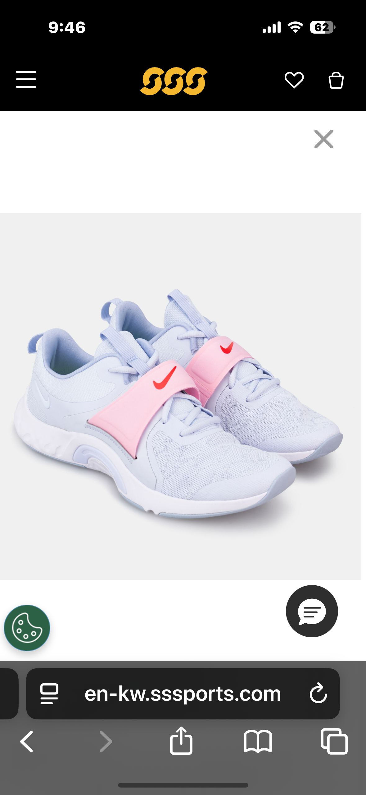NIKE WOMEN’S RENEW IN SEASON TR - 12 TRAINING SHOES - SIZE US 7.5/EURO 38.5/24.5 CM - GREY/LT CRIMSON
