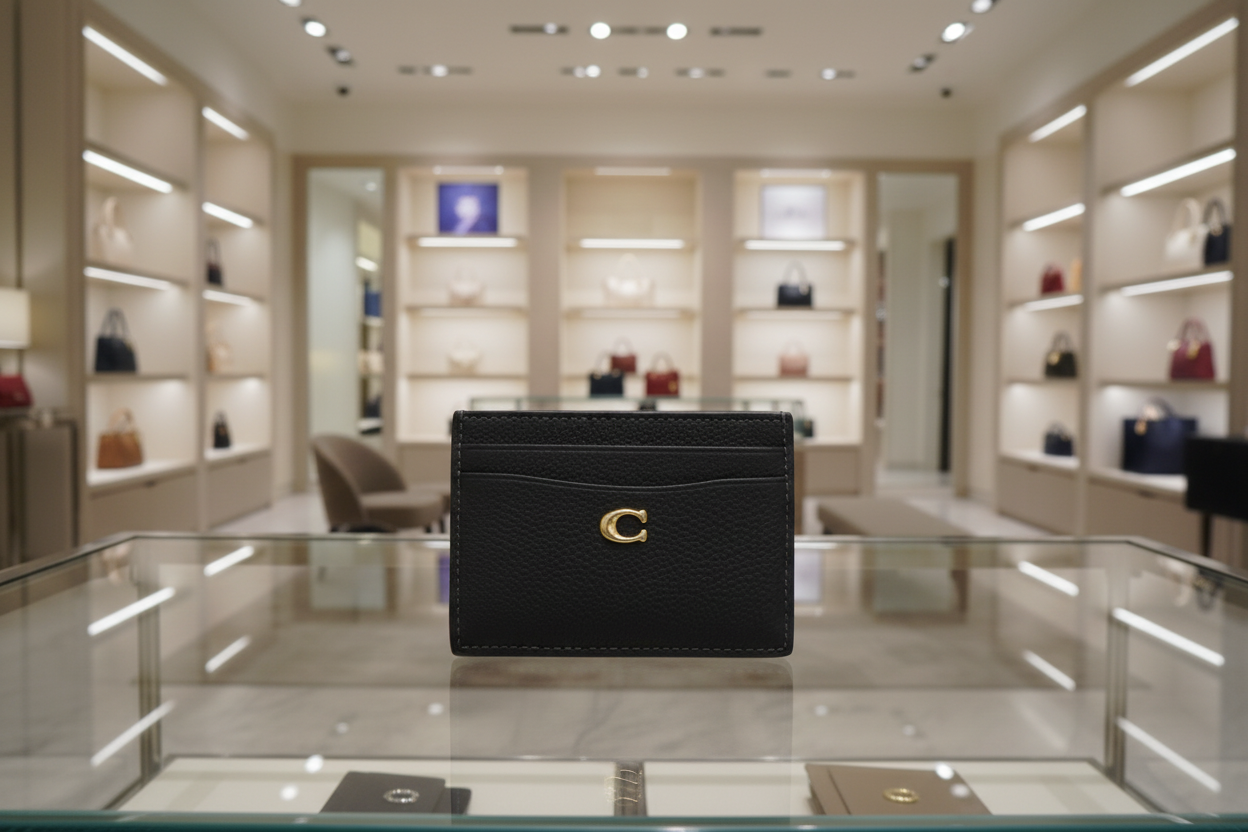 COACH SLIM CARD CASE ( FROM BOUTIQUE STORE )