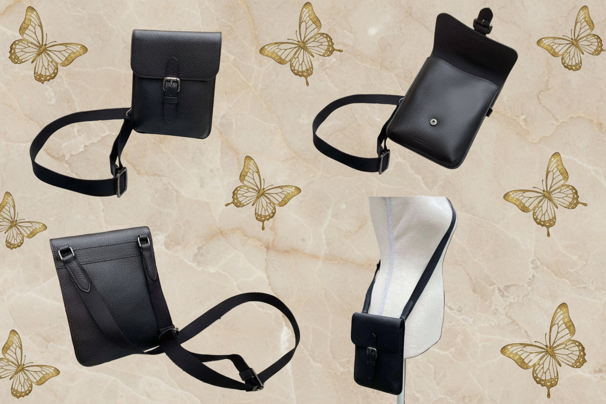 COACH HUDSON SLIM CROSSBODY - BLACK