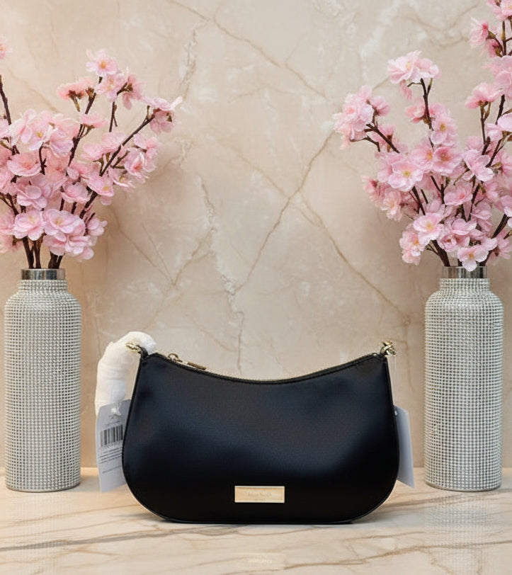 KATE SPADE SHOULDER BAG ONLY - NYLON - CHAIN ADD ONS ONLY ( CHAIN FROM COACH )