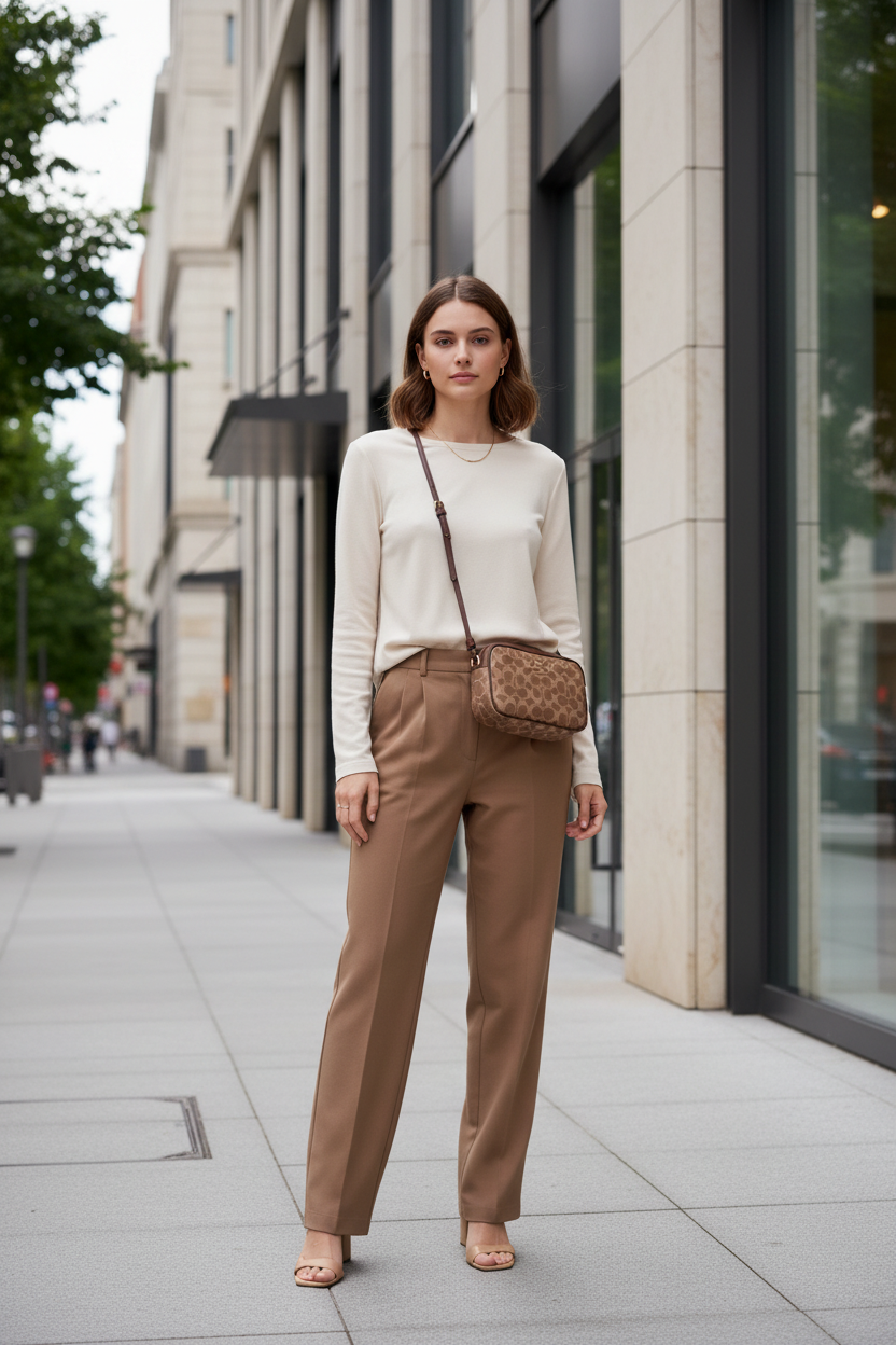 حقيبة كوتش ميني جيمي - تخفيضات! مع جزء صغير قابل للتقشير في الأمام - حقيبة كاميرا/حقيبة كروس بودي