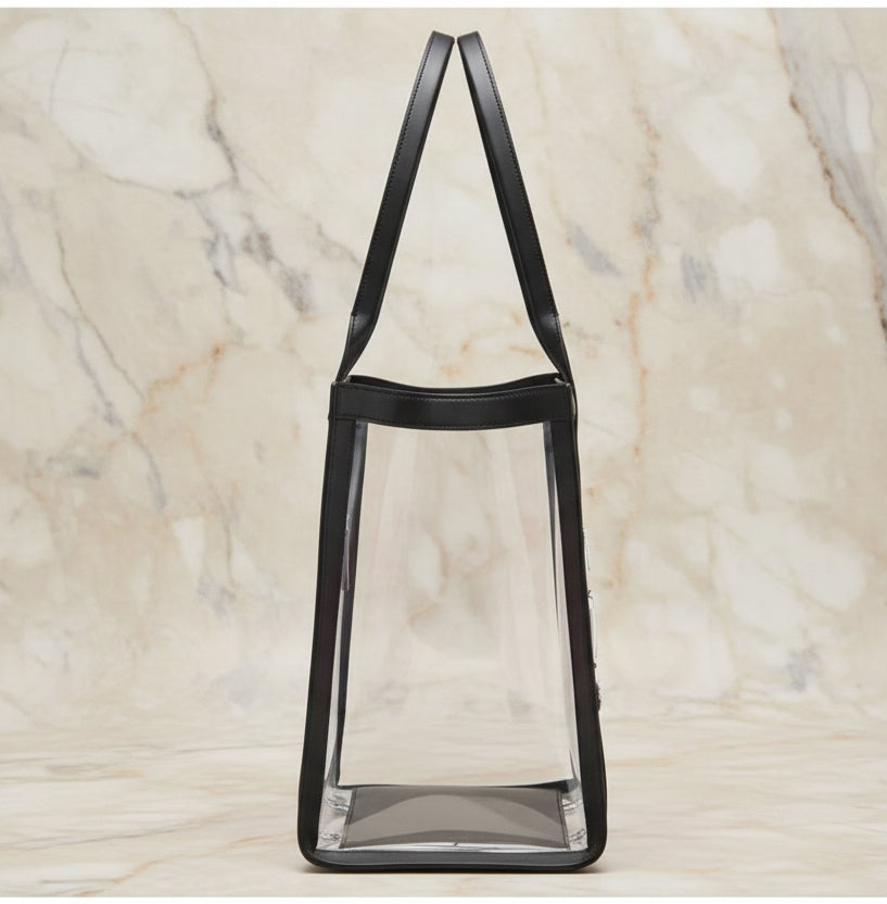 MARC JACOBS CLEAR TOTE - LARGE