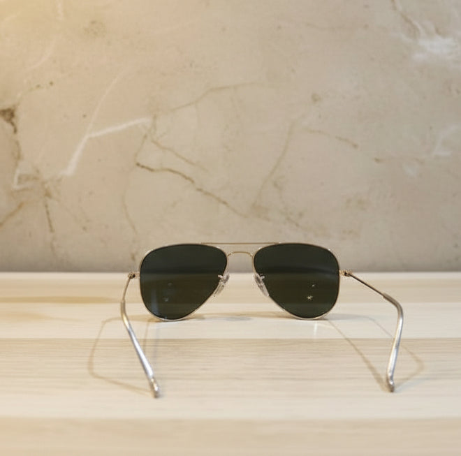 RAYBAN AVIATOR SUNGLASS - XTRA SMALL SIZE - FOR NARROW SLENDER FACE ONLY