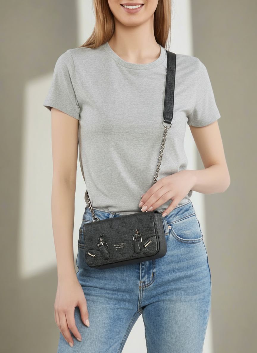 حقيبة كروس بودي صغيرة من GUESS MINI DIDI