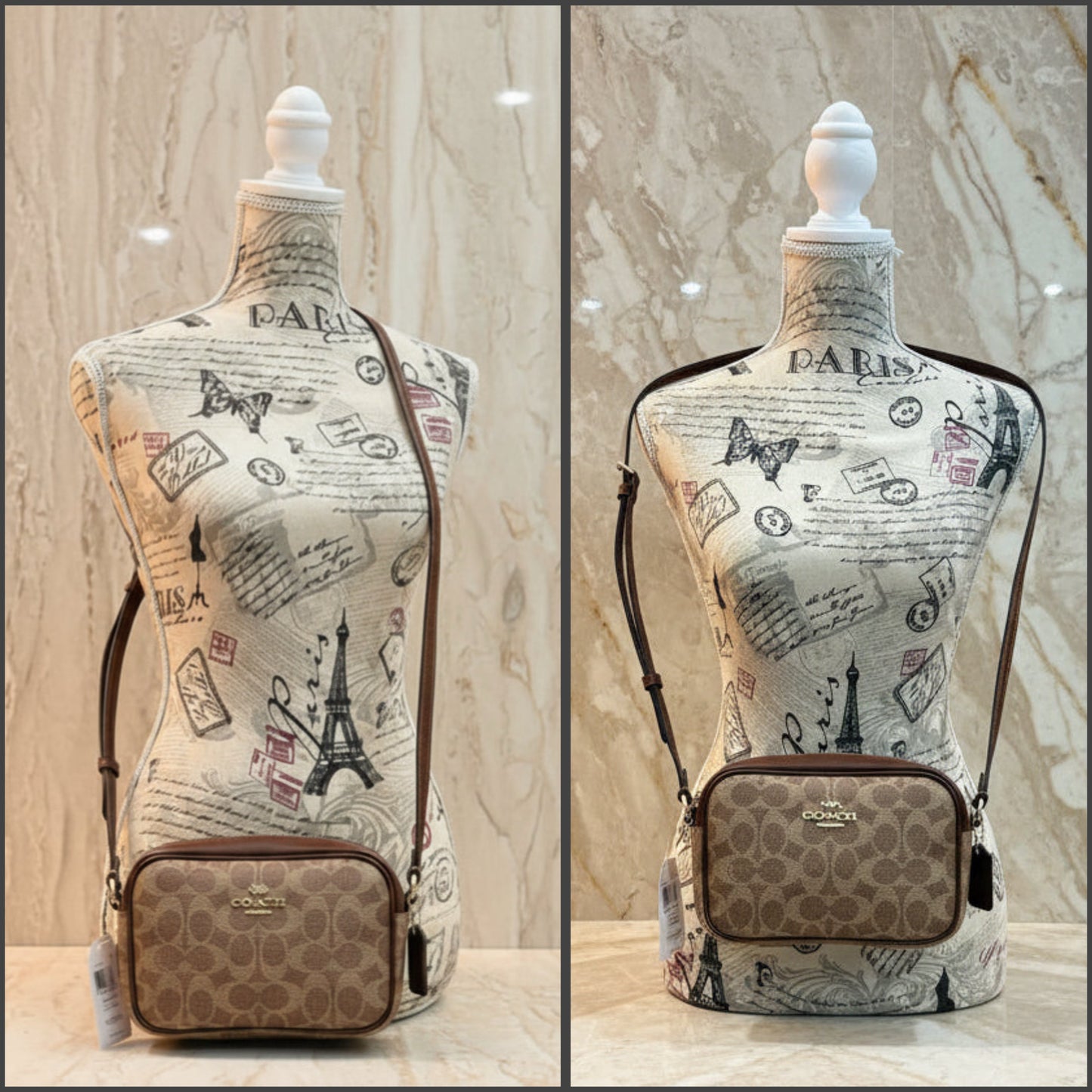 COACH MINI JAMIE - SALE‼️ WITH A TINY PEEL OFF IN FRONT - CAMERA BAG/CROSSBODY