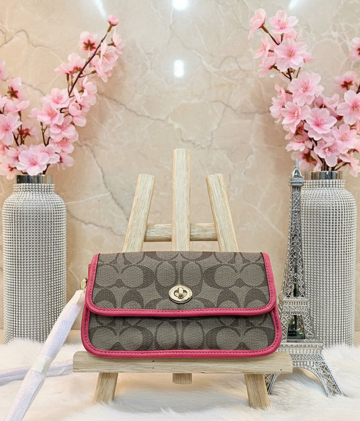 COACH WRISTLET/CROSSBODY CHAIN