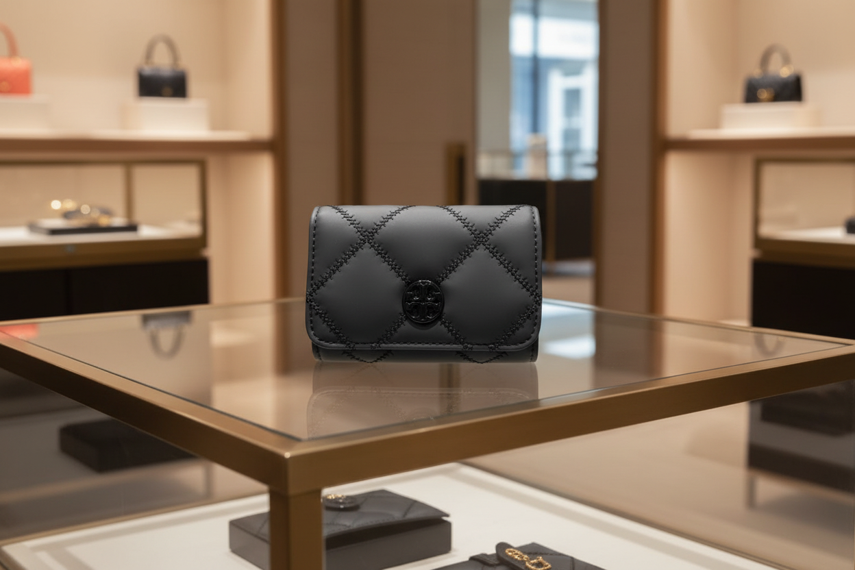 TORY BURCH SMALL FLAP WALLET