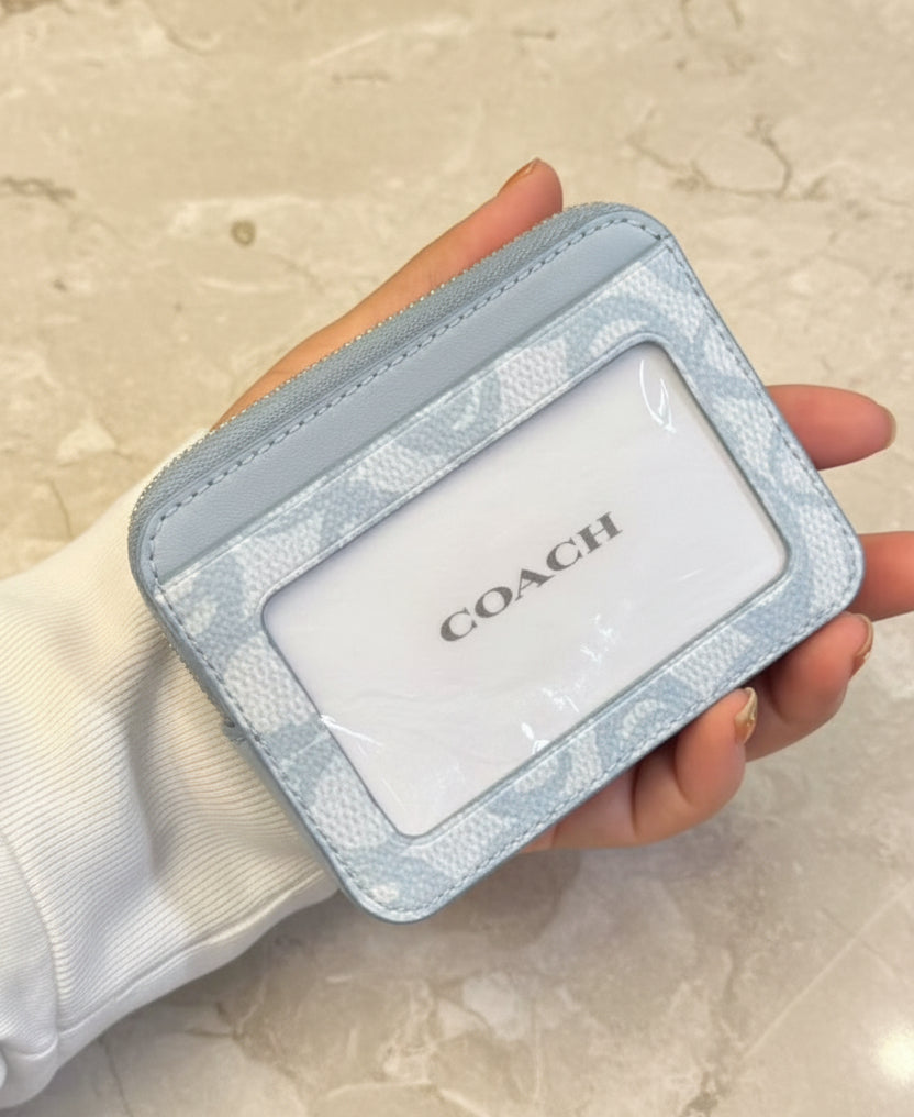 COACH ZIP CARD CASE