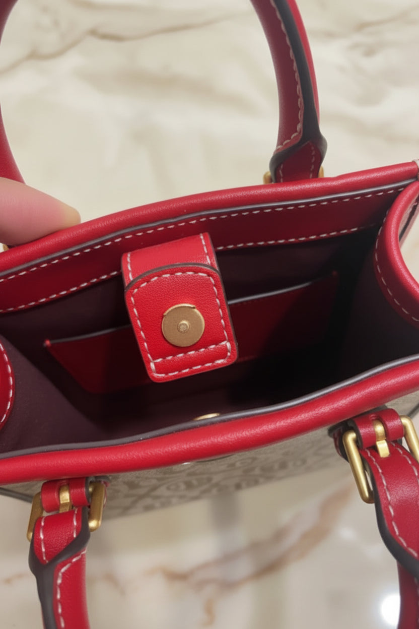 SALE‼️‼️TORY BURCH MINI JACQUARD T MONOGRAM TOTE -