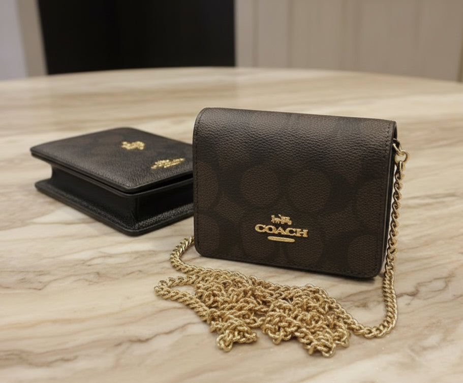 COACH MICRO SLING WALLET