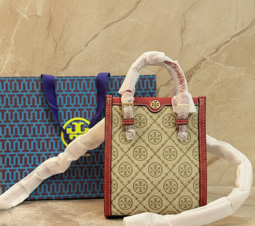 SALE‼️‼️TORY BURCH MINI JACQUARD T MONOGRAM TOTE -