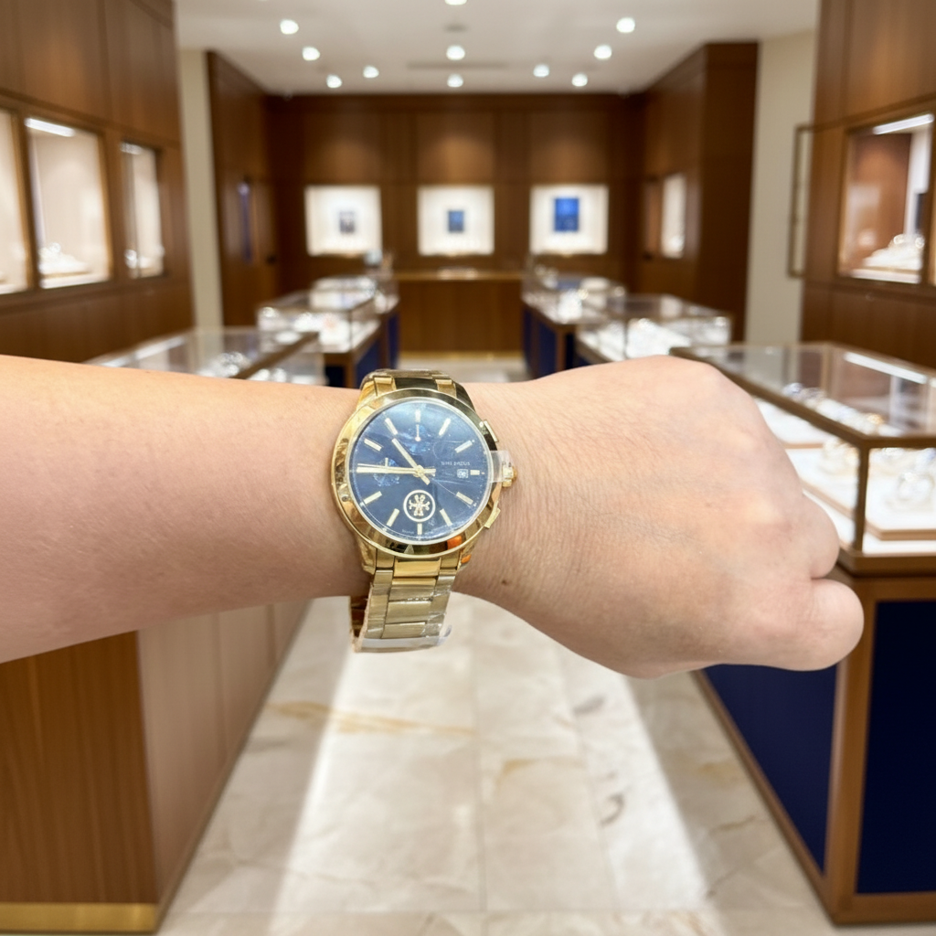 ساعة توري بورش متوسطة الحجم من طراز كولينز كرونوغراف