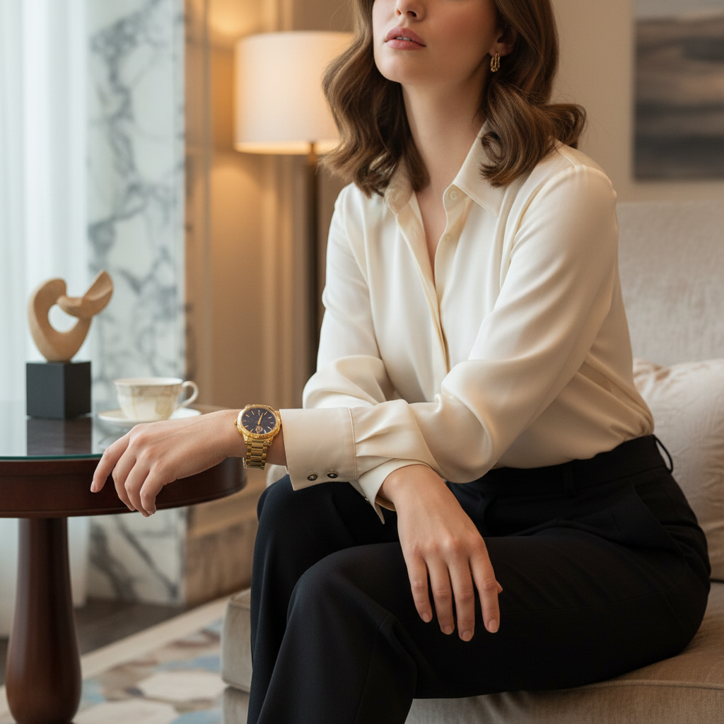 ساعة توري بورش متوسطة الحجم من طراز كولينز كرونوغراف