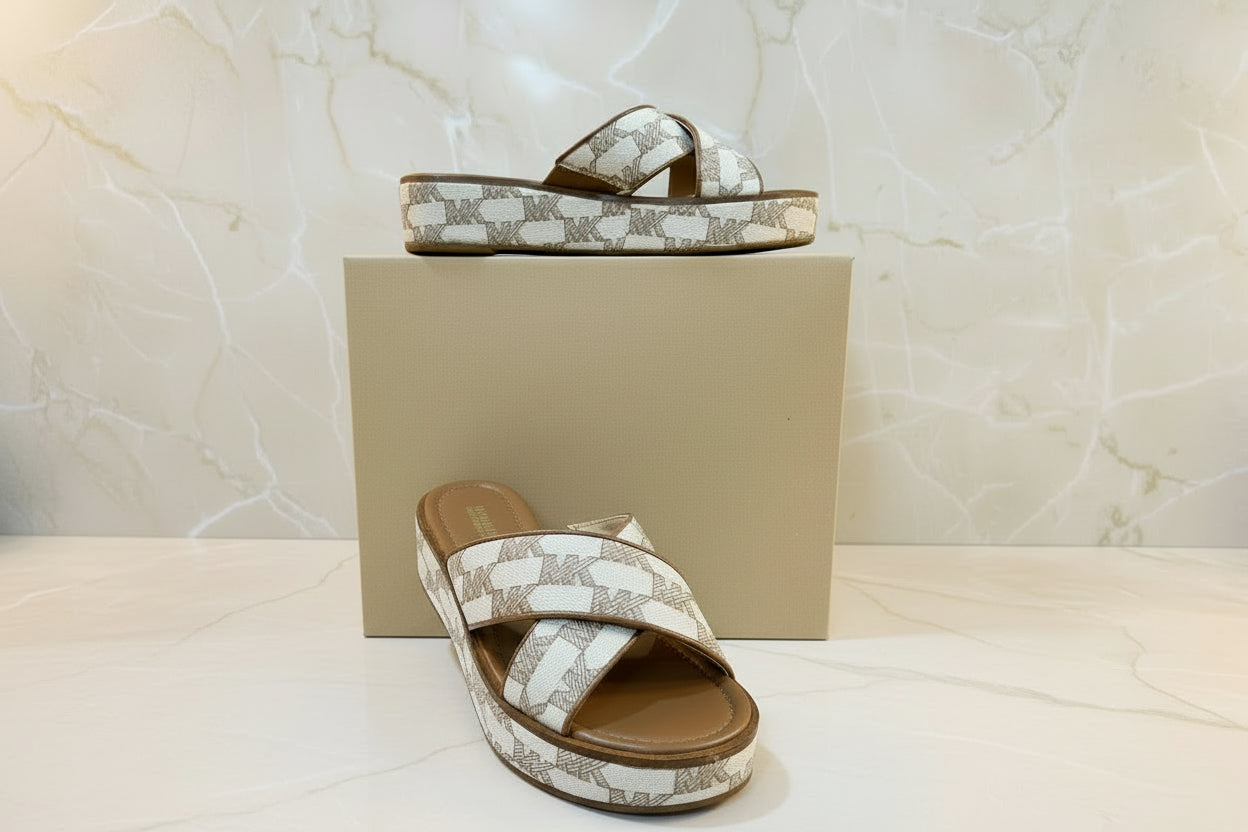 MICHAEL KORS INDIRA WEDGE SHOES