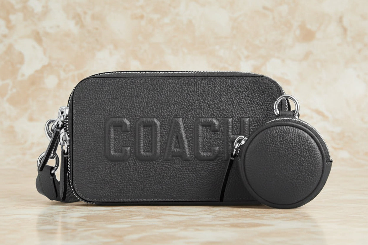 COACH CHARTER SLIM CROSSBODY - GRAY