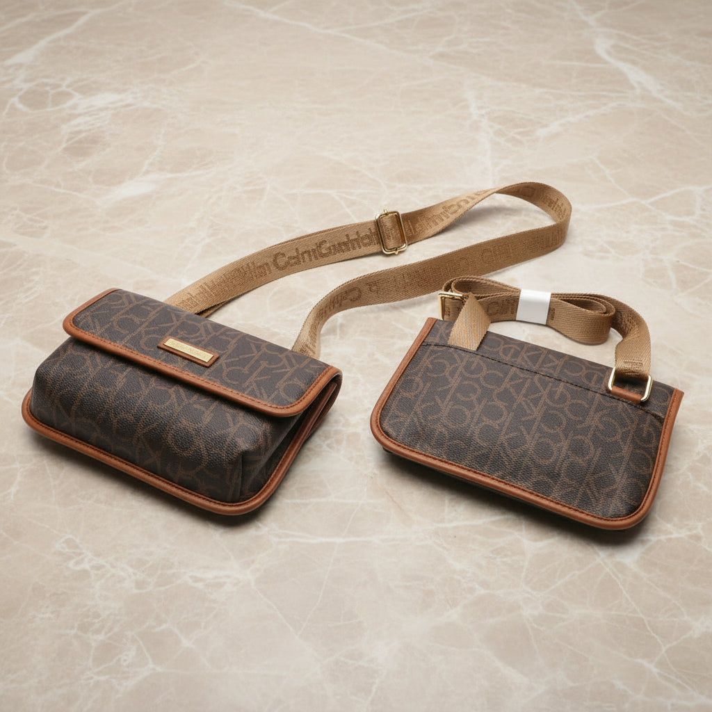 CALVIN KLEIN 3 IN 1 CROSSBODY BAG/CHEST BAG/BELTBAG