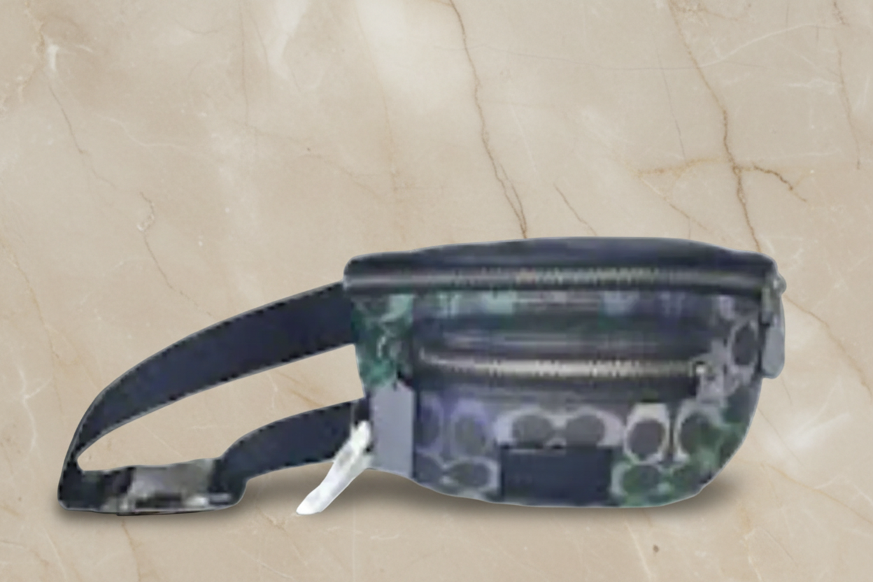 COACH WESTWAY WAISTPACK/CHEST BAG - GRAPHITE GREEN