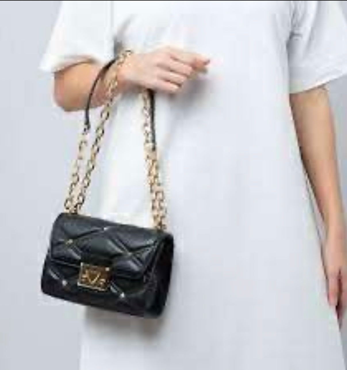 MICHAEL KORS SERENA VEGAN FLAP QUILTED CONVERTIBLE CHAIN SHOULDER BAG/CROSSBODY BAG