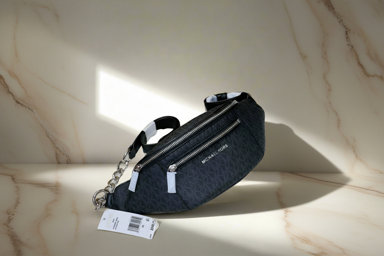 MICHAEL KORS MOTT WAISTPACK/BELTBAG ( RETAIL ITEM )