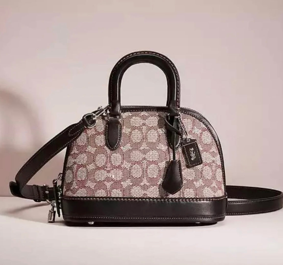 COACH REVEL BAG 24 IN SIGNATURE TEXTILE JACQUARD
