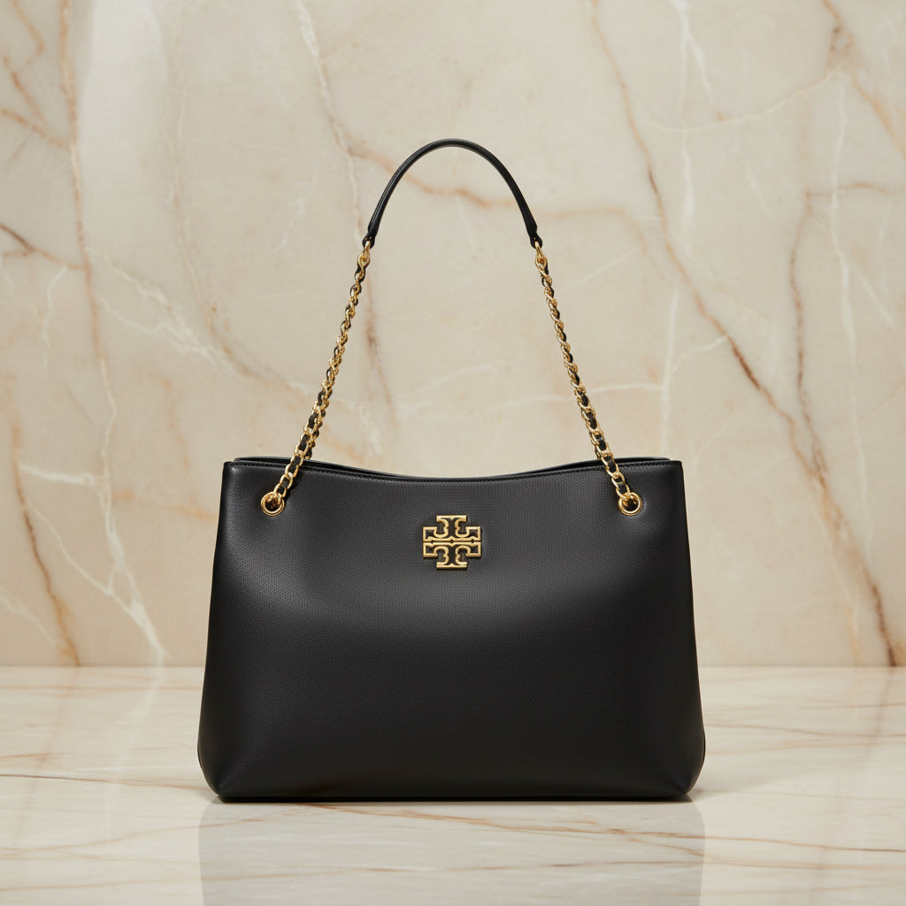TORY BURCH BRITTEN TRIPLE COMPARTMENT TOTE