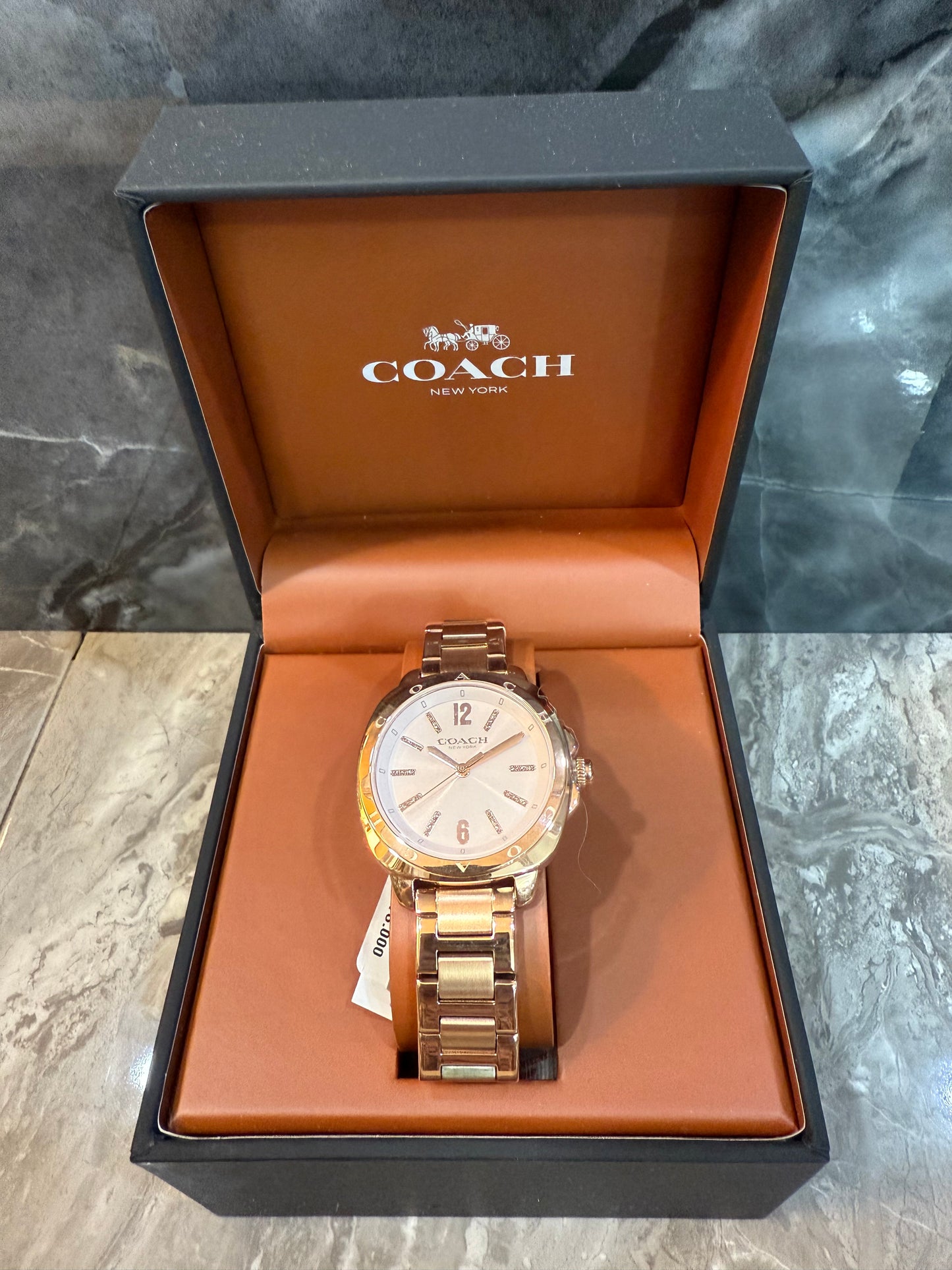 COACH KITT WATCH FOR WOMEN - ROSEGOLD
