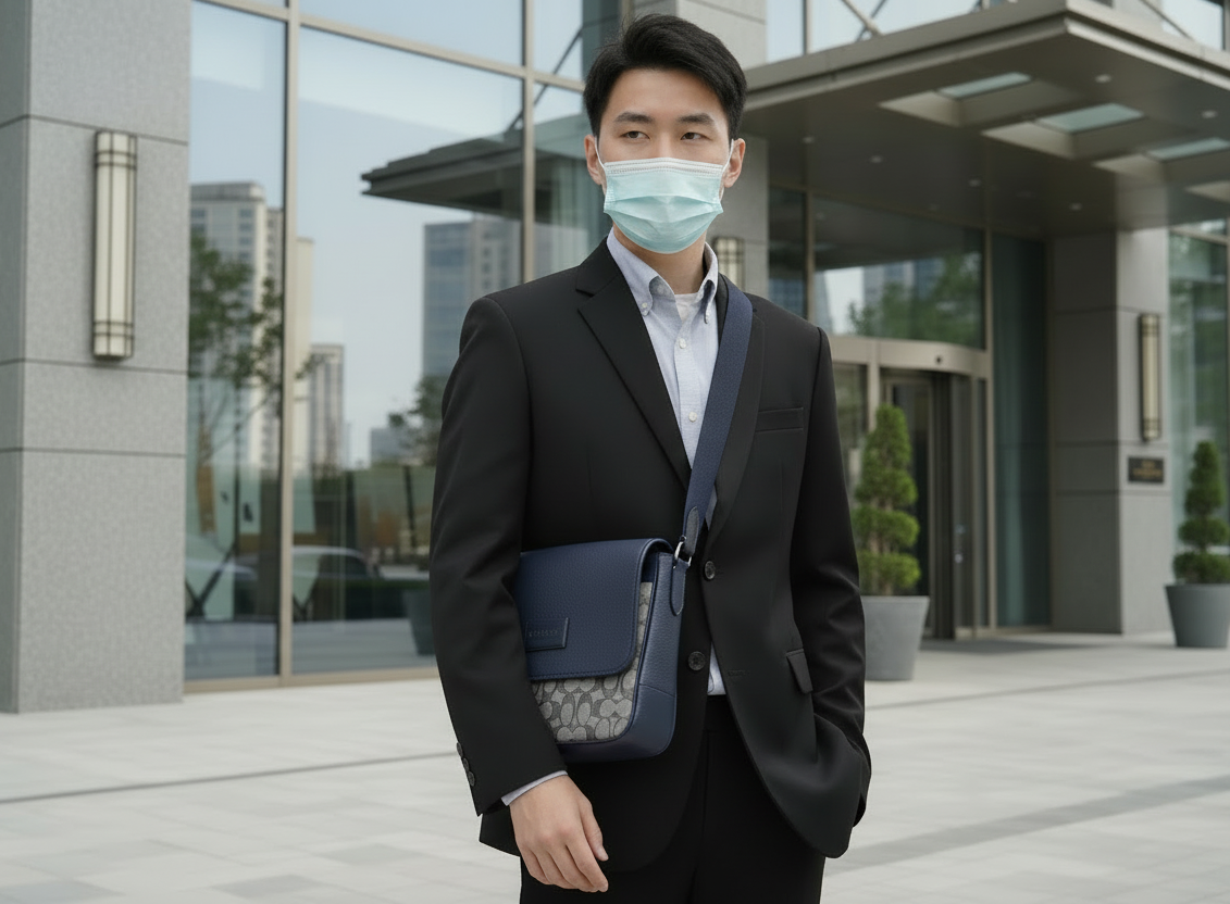 حقيبة كوتش سبرينت ماب 25 سيجنتشر جاكار أزرق