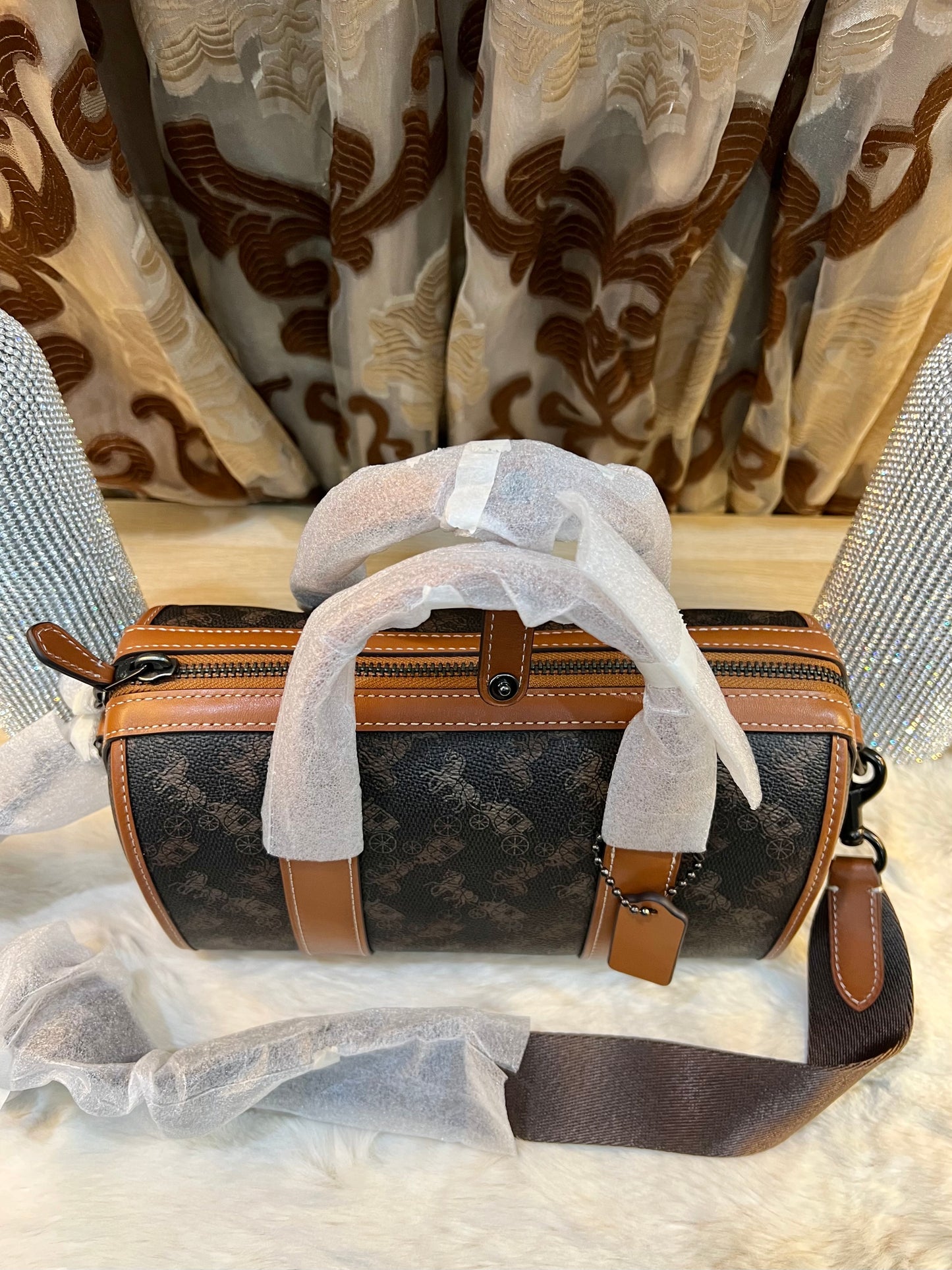 COACH GOTHAM DUFFLE 24 IN SIGNATURE LEATHER