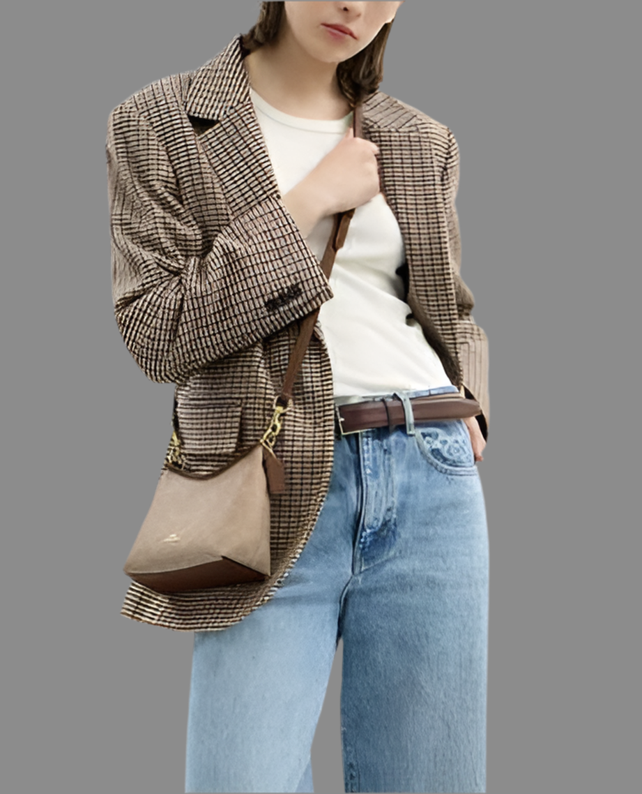 COACH SMALL LAUREL SHOULDER BAG - SIGNATURE COATED CANVAS