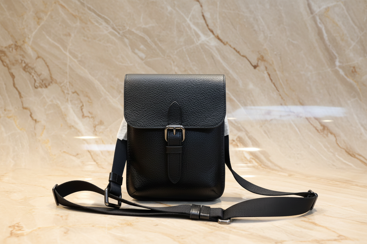 COACH HUDSON SLIM CROSSBODY - BLACK