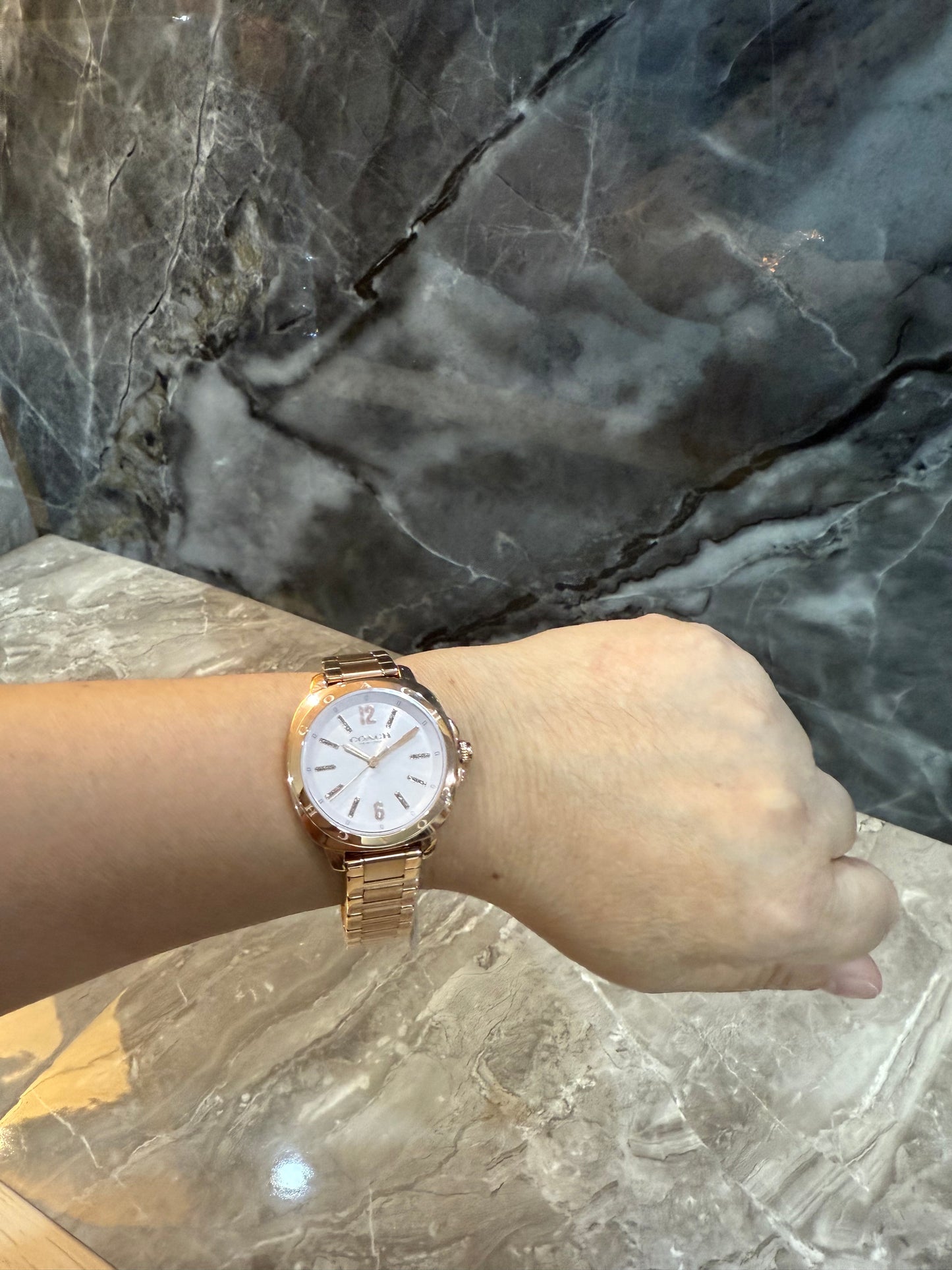 COACH KITT WATCH FOR WOMEN - ROSEGOLD