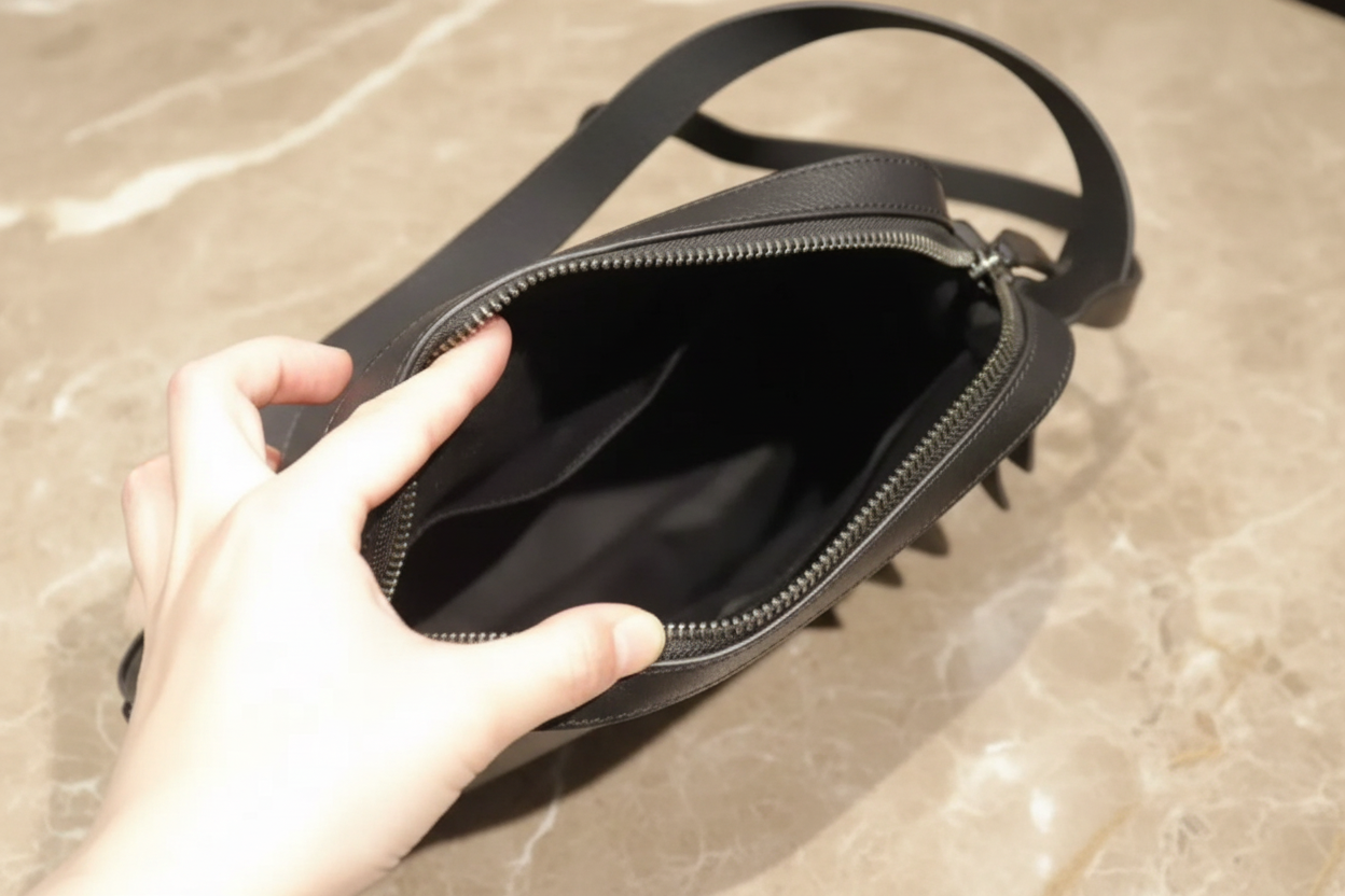 COACH HOUSTON FLIGHT BAG - SMOOTH LEATHER BLACK