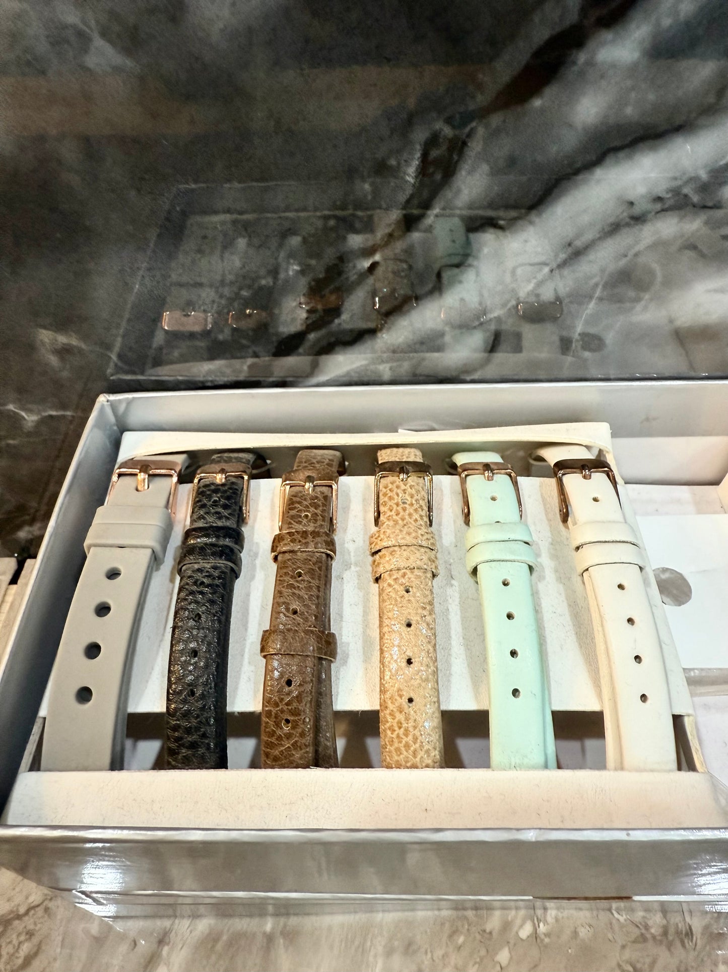 TIME N TRU - INTERCHANGEABLE SET MESH WATCH - ROSEGOLD