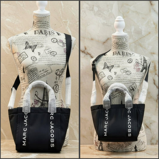 MARC JACOBS SMALL NYLON ZIP TOTE