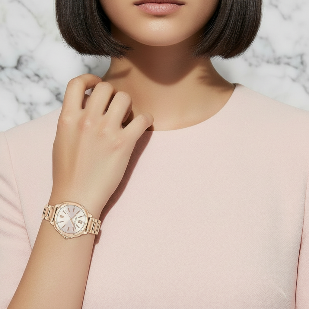 COACH KITT WATCH FOR WOMEN - ROSEGOLD
