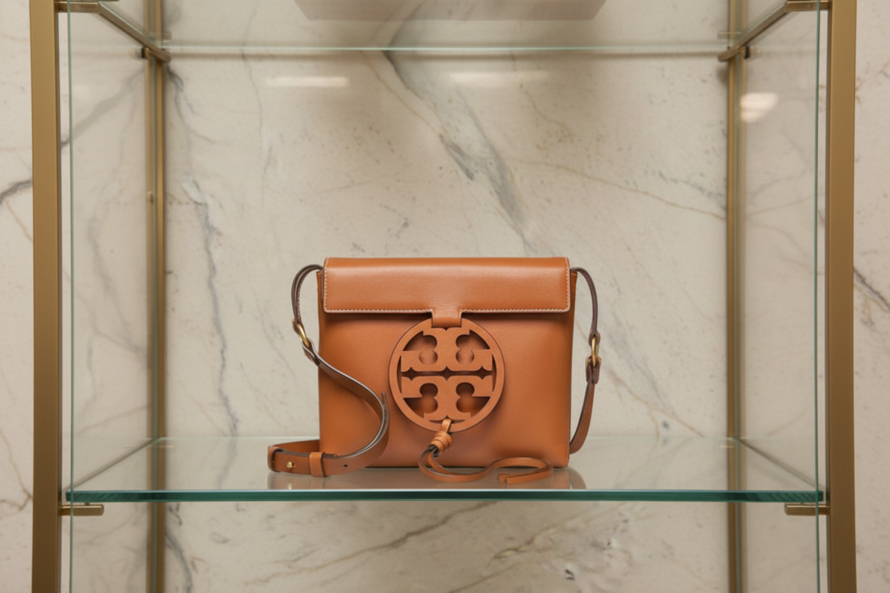TORY BURCH MILLER CROSSBODY -  BROWN