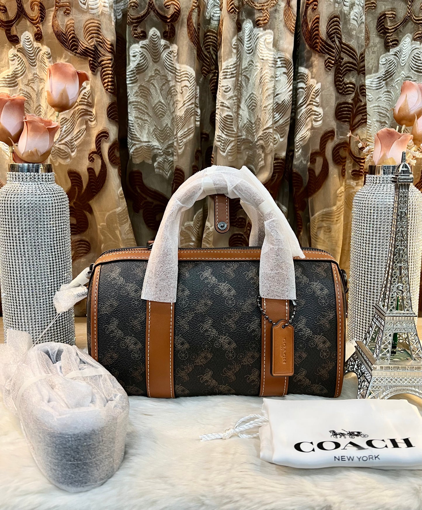 COACH GOTHAM DUFFLE 24 IN SIGNATURE LEATHER